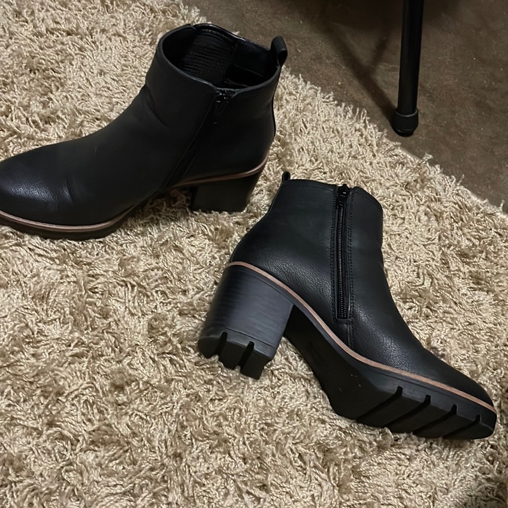 Black booties